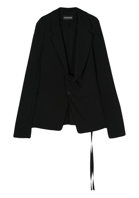 Black nova light blazer - women ANN DEMEULEMEESTER | 2401WJJA28FA433099